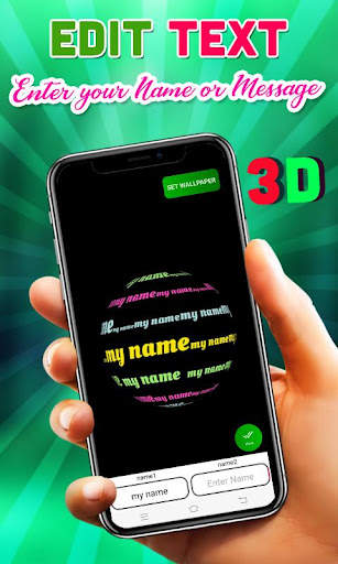 3D My Name Live Wallpaper screenshot 8