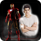 ikon Photo with Iron man
