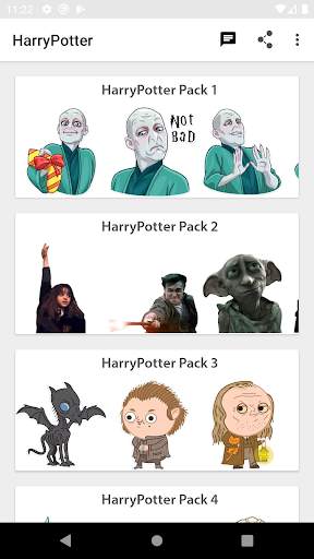 Stickers of Wizards for Muggles WastickerApps screenshot 2
