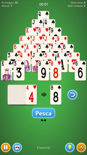 Solitario Piramide screenshot 1