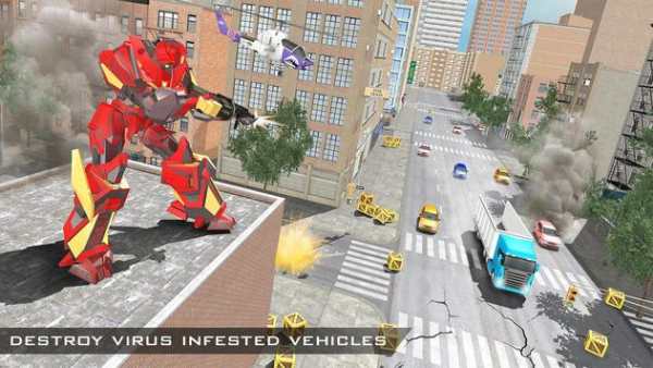 Muscle Car Robot Game – Transforming Robot Car screenshot 11