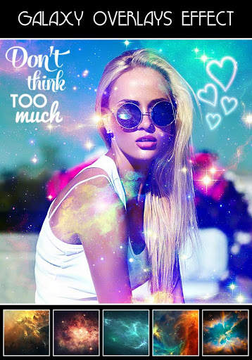 Galaxy Photo Overlay Effect 2 تصوير الشاشة