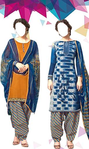 Women Chudidar Twins Photo Suit screenshot 8