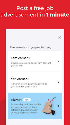 İşin Olsun - Job Search screenshot 4