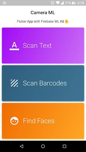 Camera ML - Flutter screenshot 5
