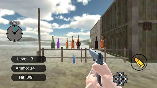Dark Bottle Shooter Game 2020 screenshot 3
