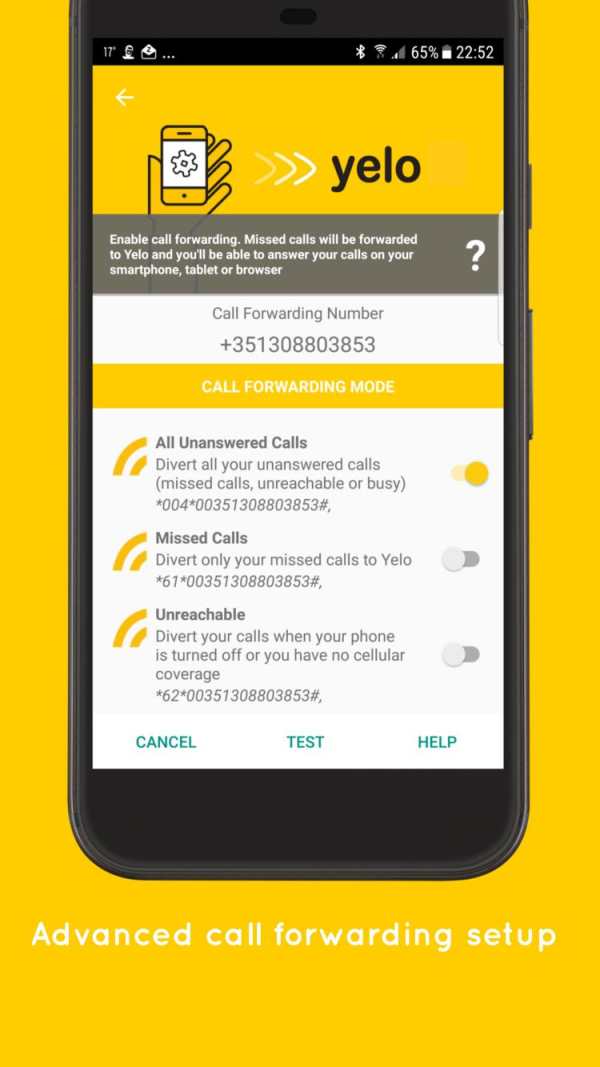 Yelo Phone - WiFi Calling, Forwarding & Voicemail screenshot 5