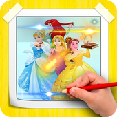 How to Draw Disney Princess Characters icon
