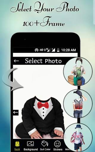 Baby Boy Photo Suit 2 تصوير الشاشة