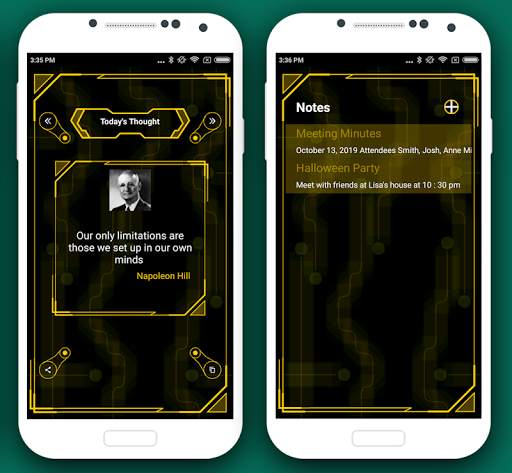 Visionary Launcher 4 - 2020- Hi-tech launcher screenshot 8