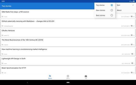 Hacker News screenshot 11