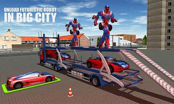 Robot Car Transport Truck Sim screenshot 4