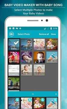 Baby Video Maker With Baby Story Song screenshot 1