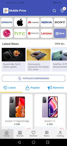 Mobile Price and Specs screenshot 1