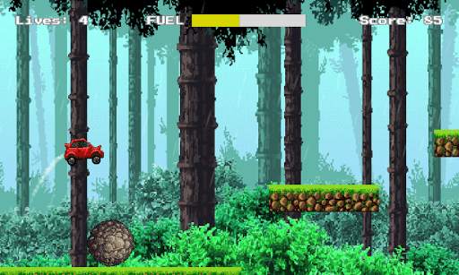 Jumping Race - Retro Game Car Racing screenshot 12