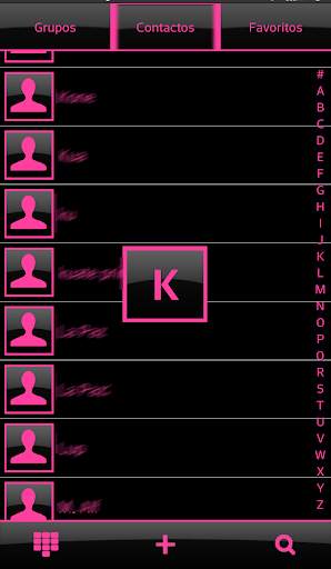 THEME BIG PINK FOR EXDIALER screenshot 3