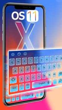 New Keyboard Theme for Phone X screenshot 3