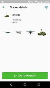 Weapon Stickers for WhatsApp screenshot 3