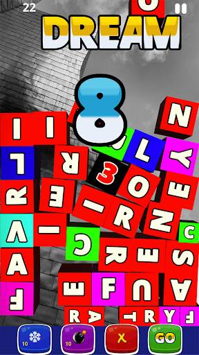 Letter Pressure - Free Word Game screenshot 1
