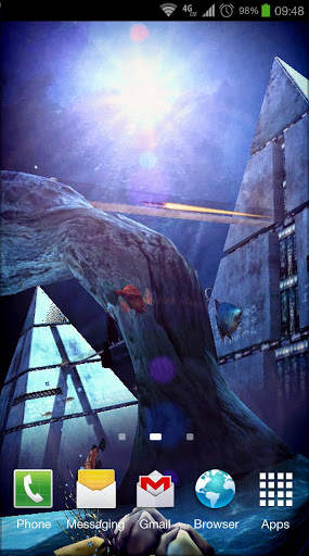 Atlantis 3D Pro Live Wallpaper screenshot 5