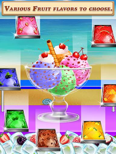 Street Ice Cream Shop - Summer Beach Carnival screenshot 3