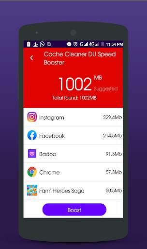 DU Cache Cleaner- Speed Booster (cleaner &booster) screenshot 3