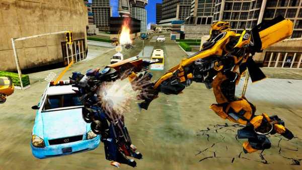 Super Mech Warrior Robot: Muscle Car Transformer screenshot 3