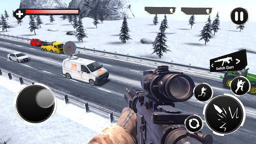 Sniper Traffic Hunter - Shoot War screenshot 8