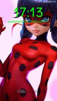Ladybug Pattern Lock Screen 🐞 screenshot 7