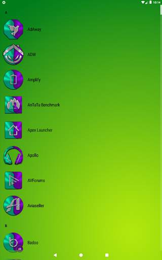 Teal and Purple Icon Pack screenshot 18