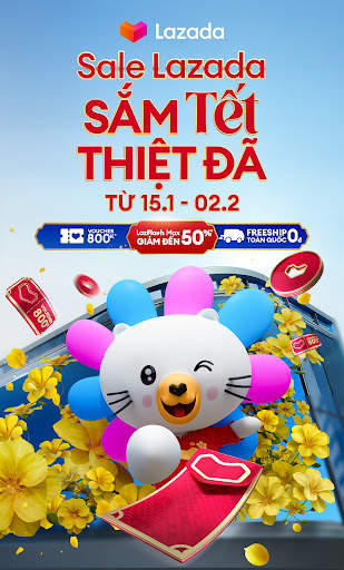 Lazada Sắm Tết Thiệt Đã screenshot 9