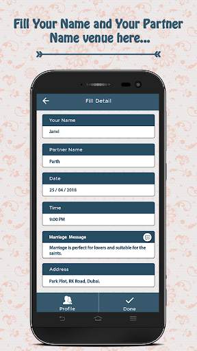 Make Marriage Invitation Cards screenshot 2