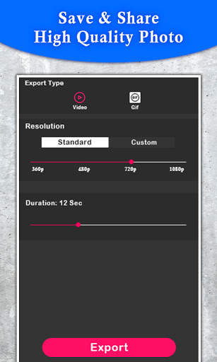 Motion Photo Editor - Photo Animator & Video Maker screenshot 5