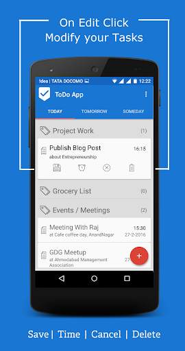 ToDo App 4 تصوير الشاشة
