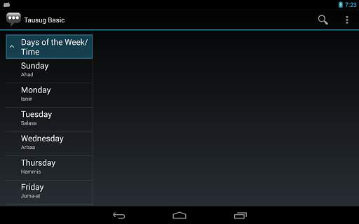 Tausug Basic Phrases screenshot 5