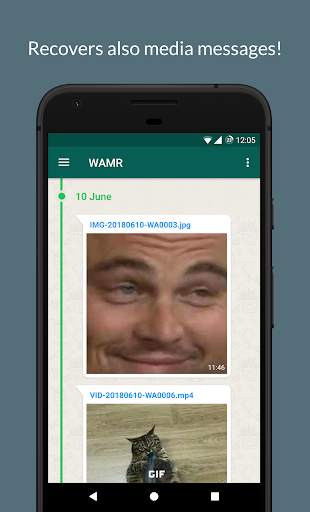 WAMR: Undelete messages! screenshot 3
