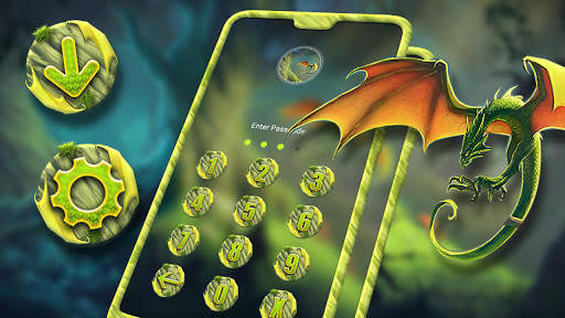 Green Dragon Theme Launcher screenshot 5
