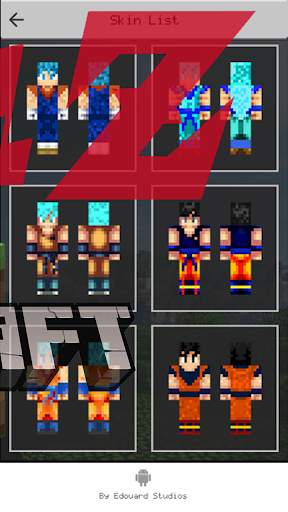 Skin DragonBall'z for Minecraft screenshot 4