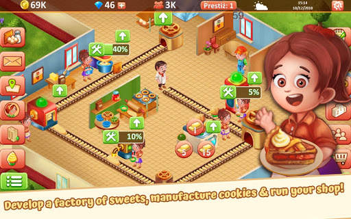 Idle Sweet Bakery Empire - Pastry Shop Tycoon 🧁🍩 screenshot 6