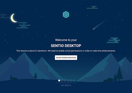 Sentio Desktop screenshot 1