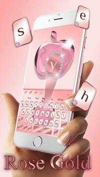 Plush Rose Apple Keyboard Theme screenshot 2