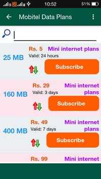 4G Data Plan Sri Lanka screenshot 2