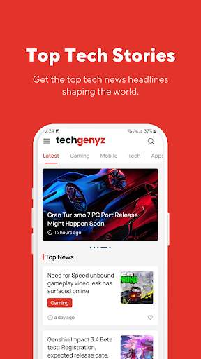 Techgenyz: Tech News & Updates 1 تصوير الشاشة