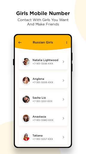 Girl mobile number screenshot 3