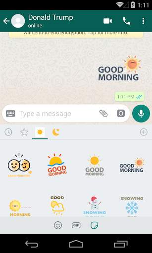 Stickers for WhatsApp - Good Morning screenshot 3