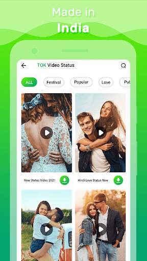 Lyrics Video status app - Best video status app screenshot 1