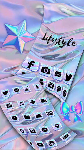 Shiny, Hologram Themes & Wallpapers screenshot 2