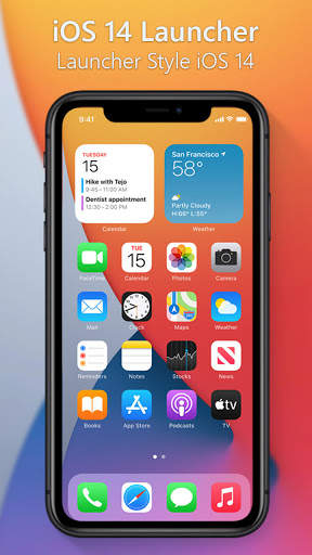iOS 14 Launcher - Launcher for iPhone 12 screenshot 1