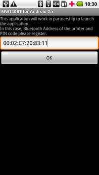 MW140BT for Android 2.x screenshot 1