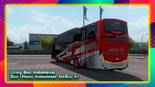 Drag Bus Indonesia - Bus Oleng Simulator JetBus 3  screenshot 2